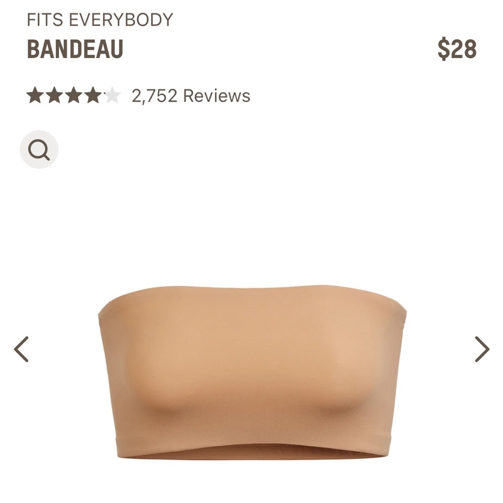 SKIMS Fits Everybody Bandeau